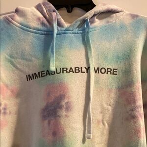 Immeasurably More Tie-Dye Hoodie used*